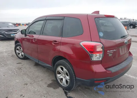 2017 Subaru Forester 2.5I from USA, damaged, VIN JF2SJAAC0HG462373